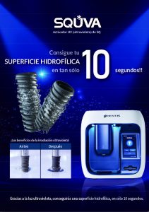 squva superficie hidrófilica en solo 10 segundos Dentis