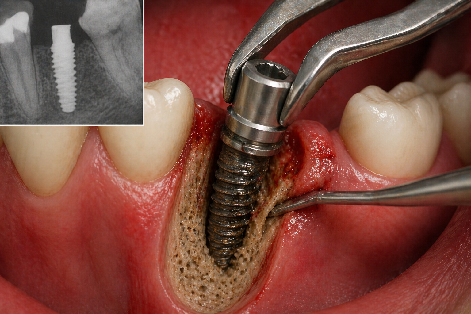 CÓMO EXTRAER UN IMPLANTE DENTAL – ES